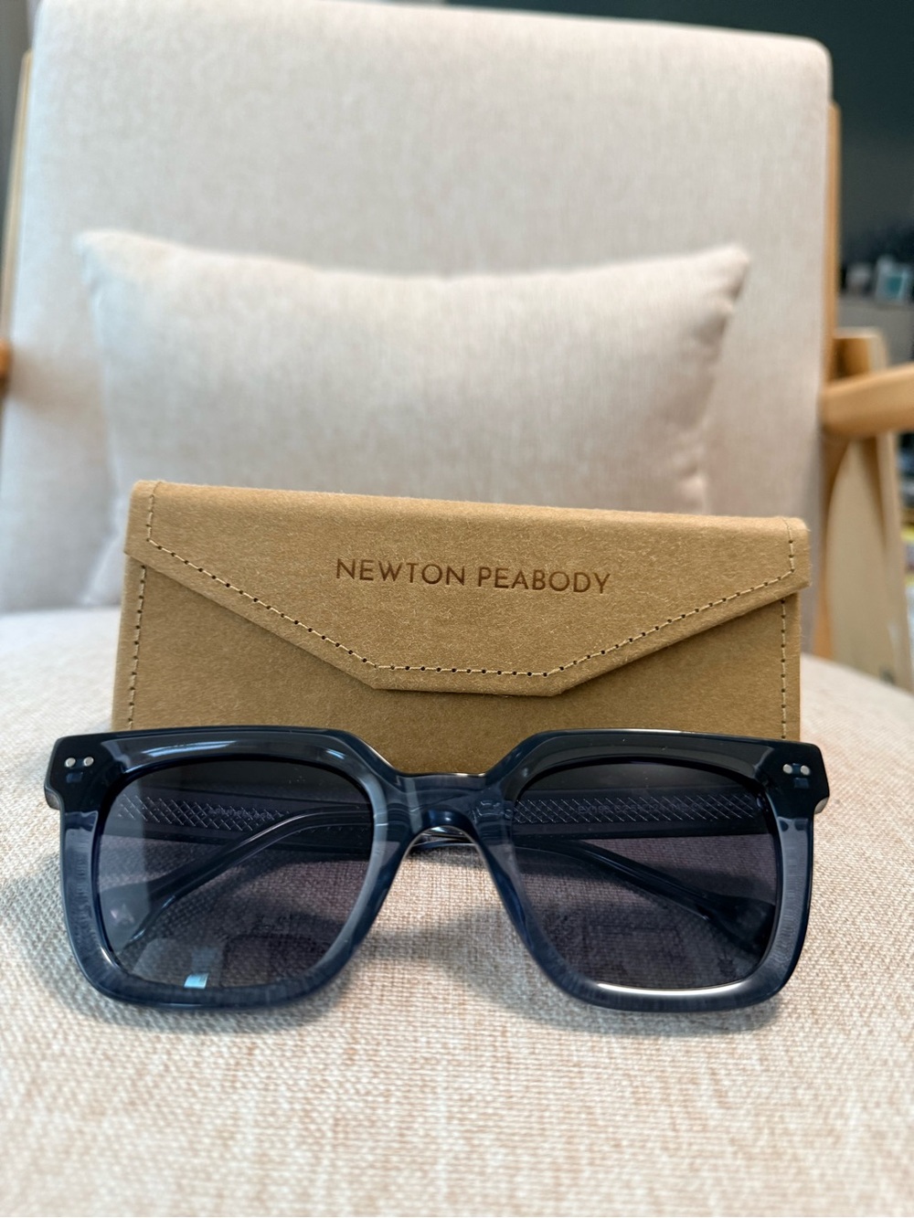 Green/blue/grey Newton Peabody Sunglasses